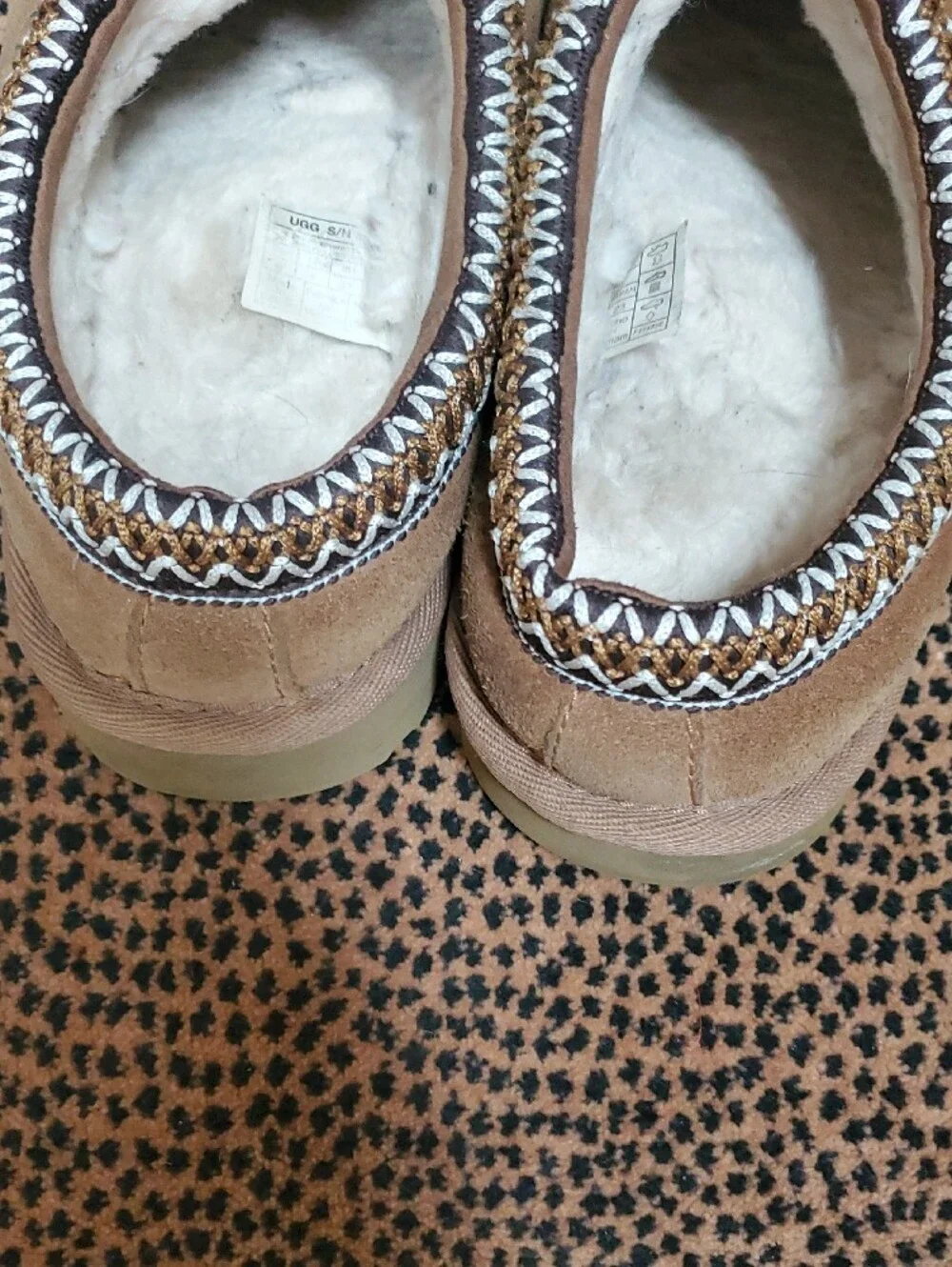 Kids Tasman Chesnut UGG Slippers